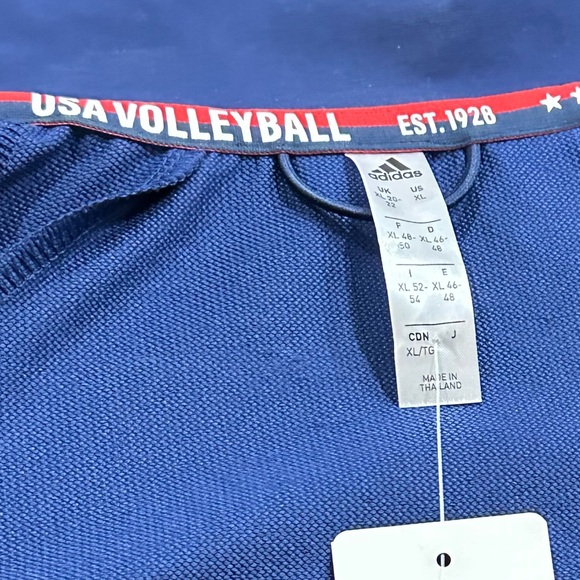 Adidas Women's USAV Warm Zip Up Track USA Jacket - Picture 8 of 12